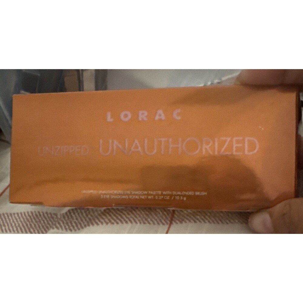 NIB Lorac Unzipped Unauthorized Eyeshadow Palette FAST SHIP!! 💨💨
